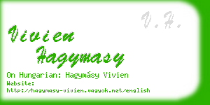 vivien hagymasy business card