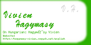 vivien hagymasy business card